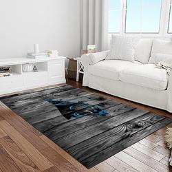 nfl carolina panthers football team logo sport carpet area rug home decor best gift for friends light room cp42