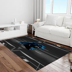 nfl carolina panthers football team logo sport carpet area rug home decor best gift for friends light room cp43