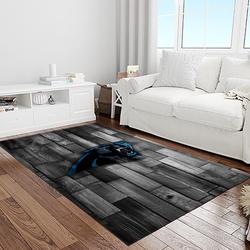 nfl carolina panthers football team logo sport carpet area rug home decor best gift for friends light room cp45