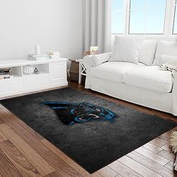 nfl carolina panthers football team logo sport carpet area rug home decor best gift for friends light room cp49
