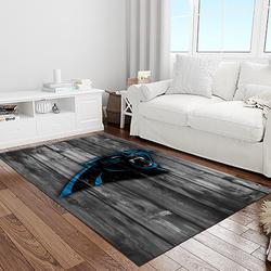 nfl carolina panthers football team logo sport carpet area rug home decor best gift for friends light room cp51