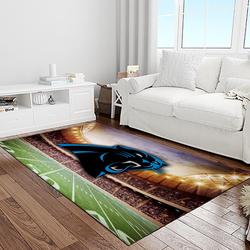 nfl carolina panthers football team logo sport carpet area rug home decor best gift for friends light room cp52