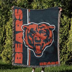 NFL Chicago Bears Football Team Woven Tapestry Blanket Amazing Gift For Fans And Friends Home Decor CBW27