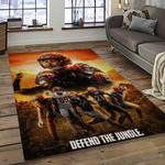 nfl cincinnati bengals football team logo sport carpet area rug who dey nation gift for friends dark room cnns22