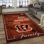 nfl cincinnati bengals football team logo sport carpet area rug who dey nation gift for friends dark room cnns31