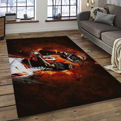 NFL Cincinnati Bengals Football Team Logo Sport Carpet Area Rug Who Dey Nation Gift For Friends CNNS34