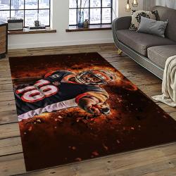 NFL Cincinnati Bengals Football Team Logo Sport Carpet Area Rug Who Dey Nation Gift For Friends CNNS36