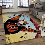 nfl cincinnati bengals football team logo sport carpet area rug who dey nation gift for friends dark room cnns47