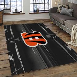 NFL Cincinnati Bengals Football Team Logo Sport Carpet Area Rug Who Dey Nation Gift For Friends CNNS8
