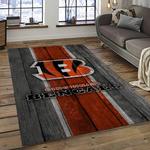 nfl cincinnati bengals football team logo sport carpet area rug who dey nation gift for friends dark room cnns9