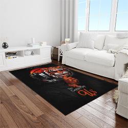 nfl cincinnati bengals football team logo sport carpet area rug who dey nation gift for friends light room cnns25