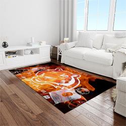 nfl cincinnati bengals football team logo sport carpet area rug who dey nation gift for friends light room cnns26