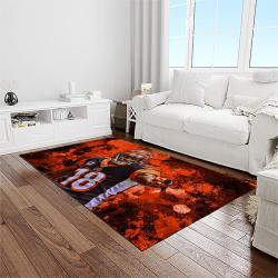 nfl cincinnati bengals football team logo sport carpet area rug who dey nation gift for friends light room cnns35