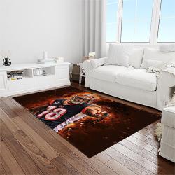 nfl cincinnati bengals football team logo sport carpet area rug who dey nation gift for friends light room cnns36