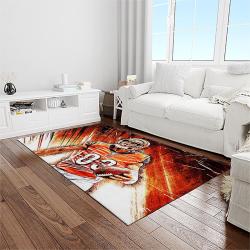 nfl cincinnati bengals football team logo sport carpet area rug who dey nation gift for friends light room cnns44