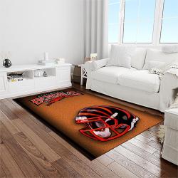nfl cincinnati bengals football team logo sport carpet area rug who dey nation gift for friends light room cnns48