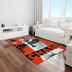 nfl cincinnati bengals football team logo sport carpet area rug who dey nation gift for friends light room cnns57