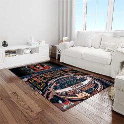nfl cincinnati bengals football team logo sport carpet area rug who dey nation gift for friends light room cnns63