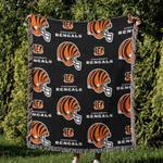 nfl cincinnati bengals football team woven tapestry blanket amazing gift for fans and friends home decor cbw10