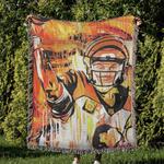 nfl cincinnati bengals football team woven tapestry blanket amazing gift for fans and friends home decor cbw12