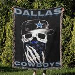 nfl dallas cowboy football team woven tapestry blanket amazing gift for fans and friends home de dbw13