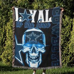 NFL Dallas Cowboy Football Team Woven Tapestry Blanket Amazing Gift For Fans And Friends Home Decor DBW14