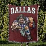 nfl dallas cowboy football team woven tapestry blanket amazing gift for fans and friends home de dbw19
