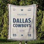 nfl dallas cowboy football team woven tapestry blanket amazing gift for fans and friends home de dbw23