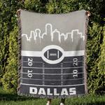 nfl dallas cowboy football team woven tapestry blanket amazing gift for fans and friends home de dbw26