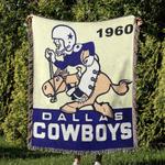 nfl dallas cowboy football team woven tapestry blanket amazing gift for fans and friends home de dbw27