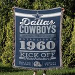 nfl dallas cowboy football team woven tapestry blanket amazing gift for fans and friends home de dbw28