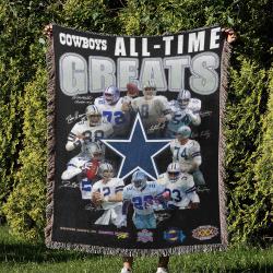 NFL Dallas Cowboy Football Team Woven Tapestry Blanket Amazing Gift For Fans And Friends Home Decor DBW31