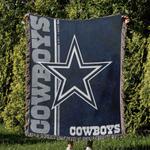 nfl dallas cowboy football team woven tapestry blanket amazing gift for fans and friends home de dbw35