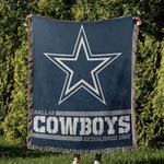 nfl dallas cowboy football team woven tapestry blanket amazing gift for fans and friends home de dbw39