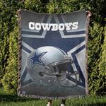 nfl dallas cowboy football team woven tapestry blanket amazing gift for fans and friends home de dbw4