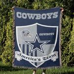 nfl dallas cowboy football team woven tapestry blanket amazing gift for fans and friends home de dbw5