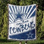 nfl dallas cowboy football team woven tapestry blanket amazing gift for fans and friends home de dbw6