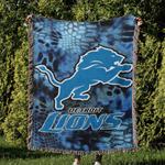 nfl detroit lions football team woven tapestry blanket amazing gift for fans and friends home decor dlw17