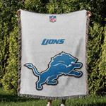 nfl detroit lions football team woven tapestry blanket amazing gift for fans and friends home decor dlw2