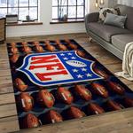 nfl football league logo retangle carpet area rug home decor best gift for fan and friends dark room nf10