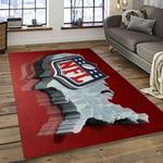 nfl football league logo retangle carpet area rug home decor best gift for fan and friends dark room nf2