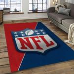 nfl football league logo retangle carpet area rug home decor best gift for fan and friends dark room nf23