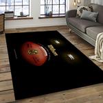 nfl football league logo retangle carpet area rug home decor best gift for fan and friends dark room nf4