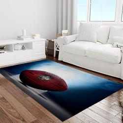 nfl football league logo retangle carpet area rug home decor best gift for fan and friends light room nf11