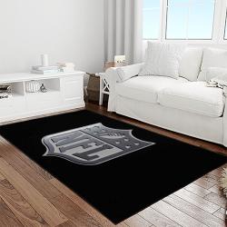 nfl football league logo retangle carpet area rug home decor best gift for fan and friends light room nf29