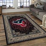 nfl houston texans football team logo sport carpet area rug home decor best gift for friends dark room ht44