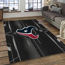 NFL Houston Texans Rectangle Rug Personalized Non-Slip Carpet Gift For Football Fans HT49