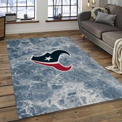 NFL Houston Texans Rectangle Rug Personalized Non-Slip Carpet Gift For Football Fans HT53