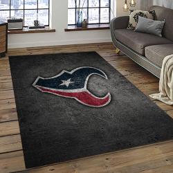 NFL Houston Texans Rectangle Rug Personalized Non-Slip Carpet Gift For Football Fans HT55