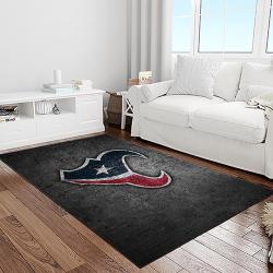nfl houston texans football team logo sport carpet area rug home decor best gift for friends light room ht55